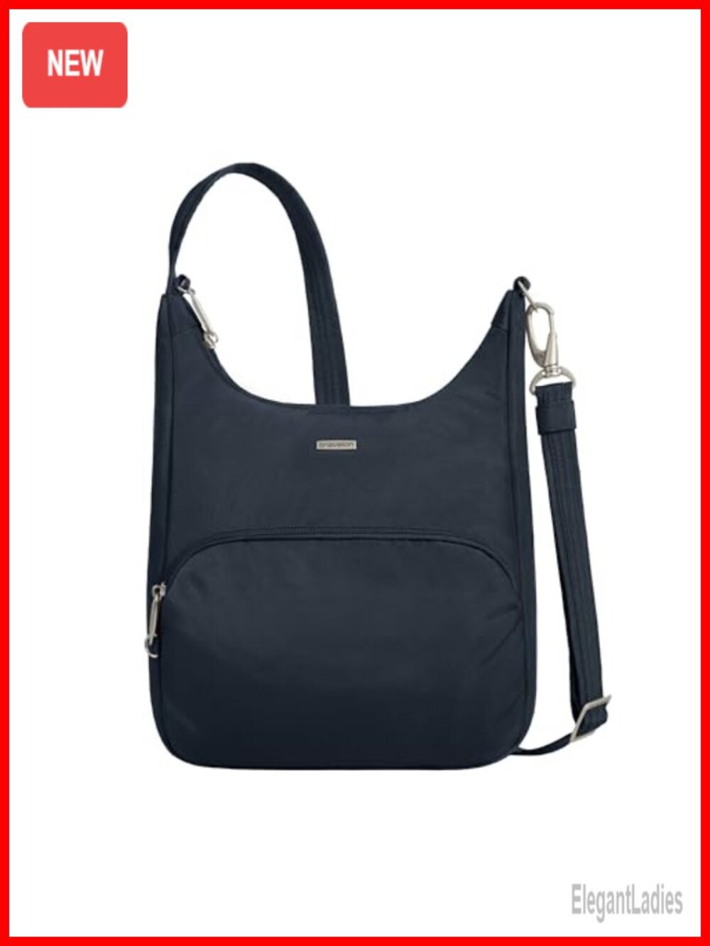 Anti-Theft Messenger Bag RFID Blocking Locking Zippers Travel Everyday